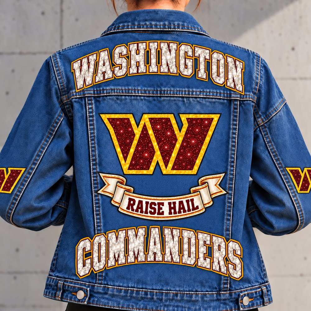 Washington Commanders Women’s Denim Jacket