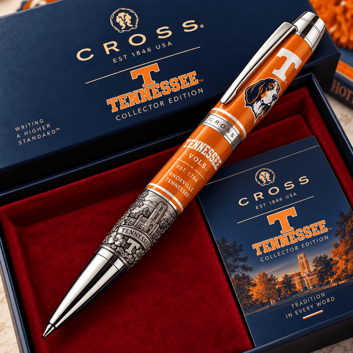 Tennessee Volunteers NCAA Football Collector Edition BallPoint Pen Gift Set