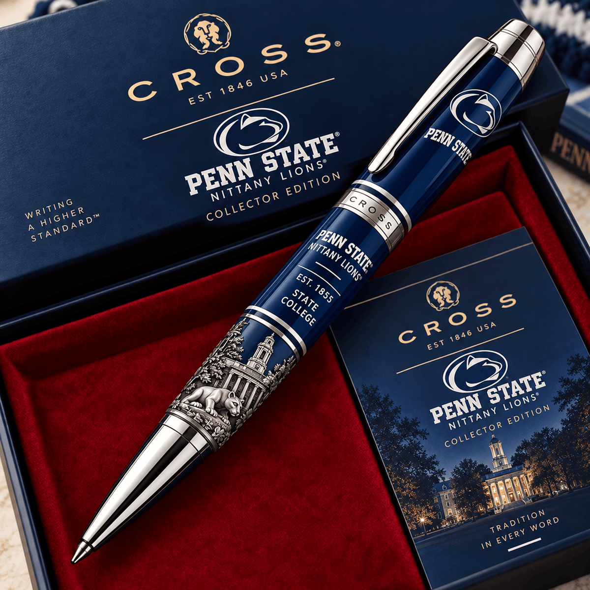 Penn State Nittany Lions NCAA Football Collector Edition BallPoint Pen Gift Set