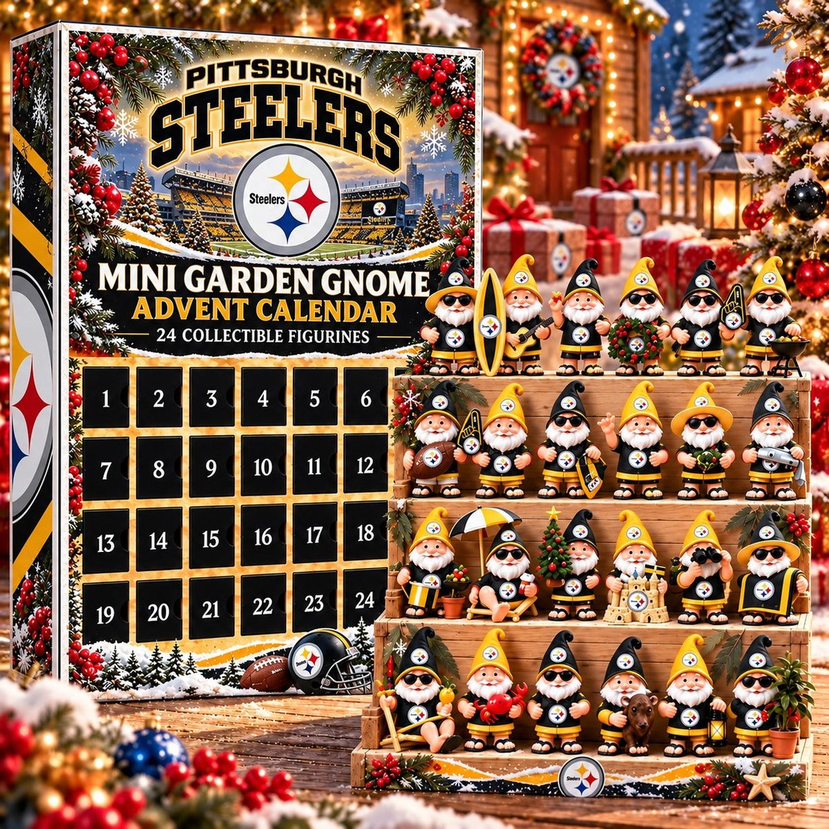 PS x NFL Mini Garden Gnome Advent Calendar