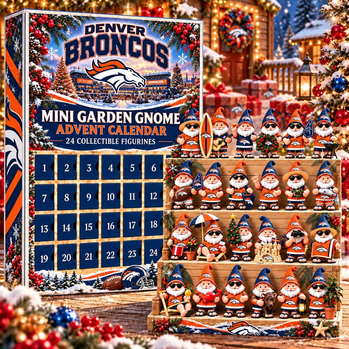 DB x NFL Mini Garden Gnome Advent Calendar