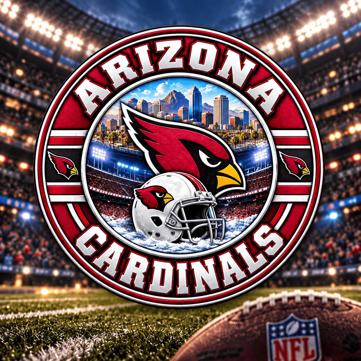 Arizona Cardinals NFL Football Team Collectible Coin