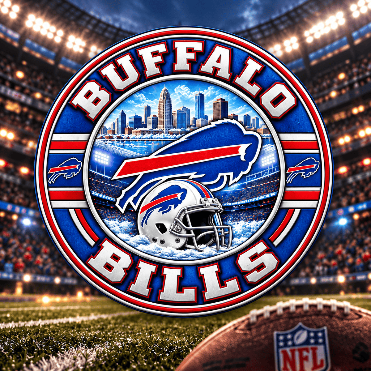 Buffalo Bills NFL Football Team Collectible Coin