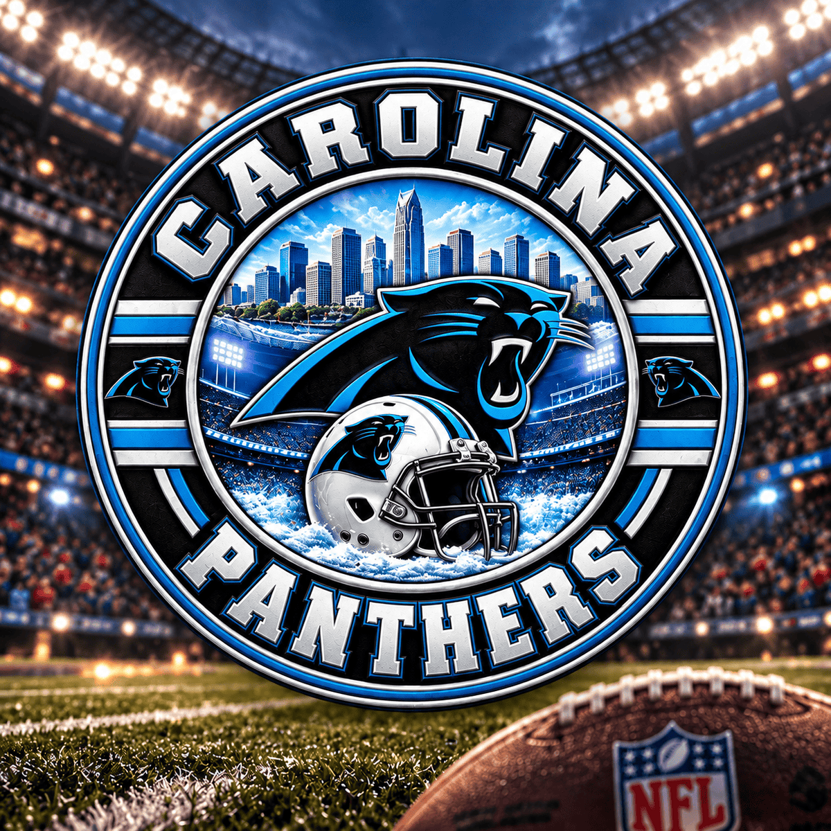Carolina Panthers NFL Football Team Collectible Coin