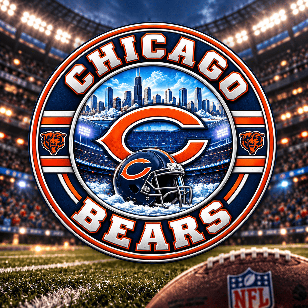 Chicago Bears NFL Football Team Collectible Coin