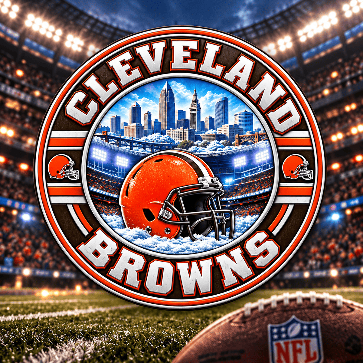 Cleveland Browns NFL Football Team Collectible Coin