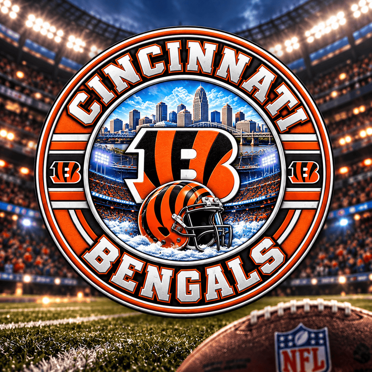 Cincinnati Bengals NFL Football Team Collectible Coin