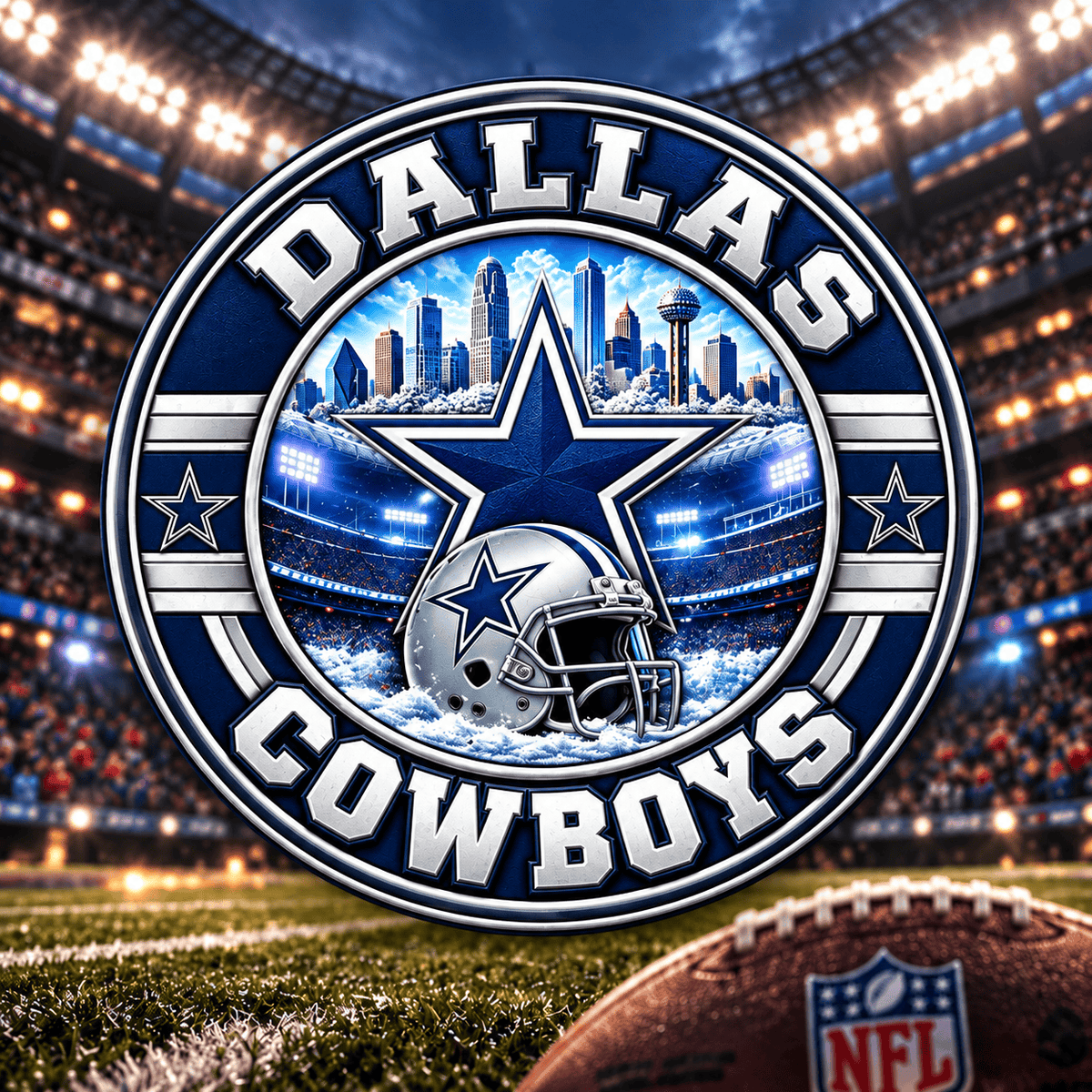 Dallas Cowboys NFL Football Team Collectible Coin