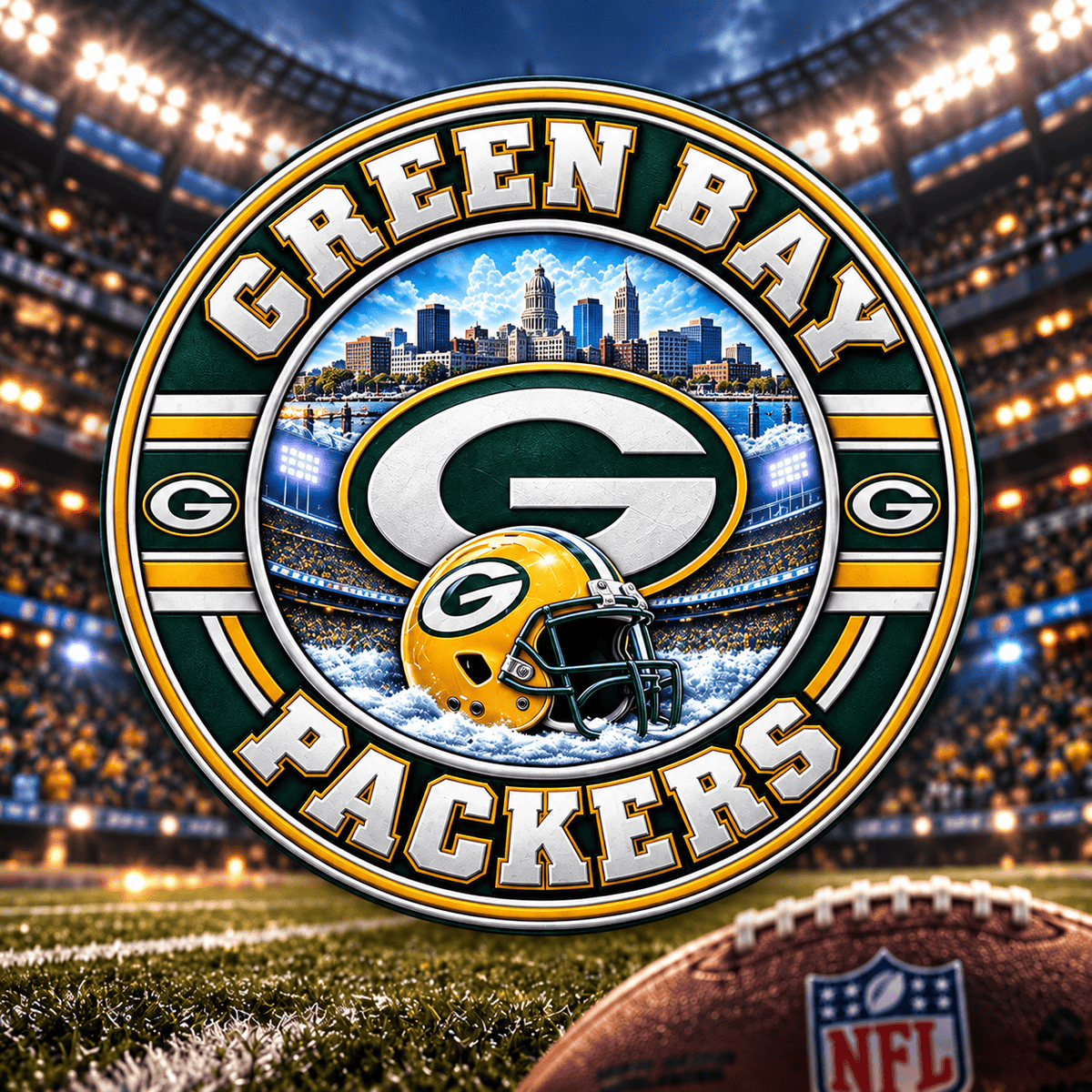 Green Bay Packers NFL Football Team Collectible Coin