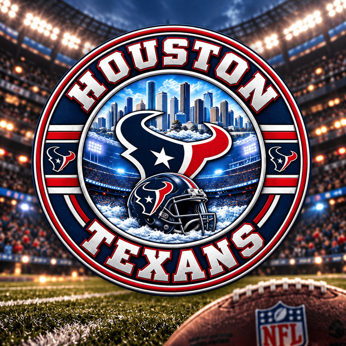 Houston Texans NFL Football Team Collectible Coin