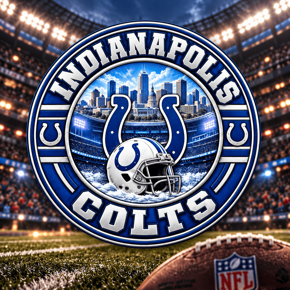 Indianapolis Colts NFL Football Team Collectible Coin