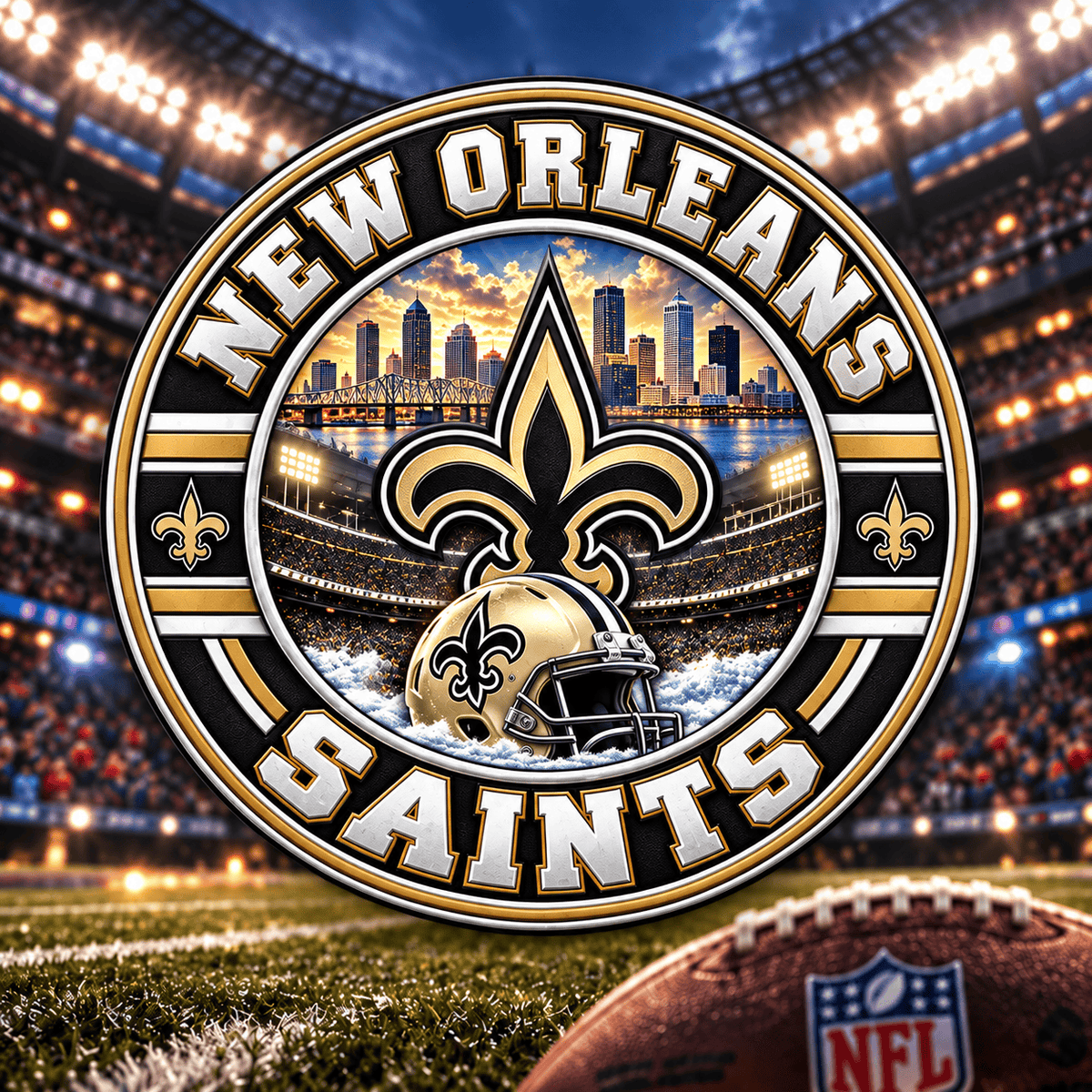 New Orleans Saints NFL Football Team Collectible Coin