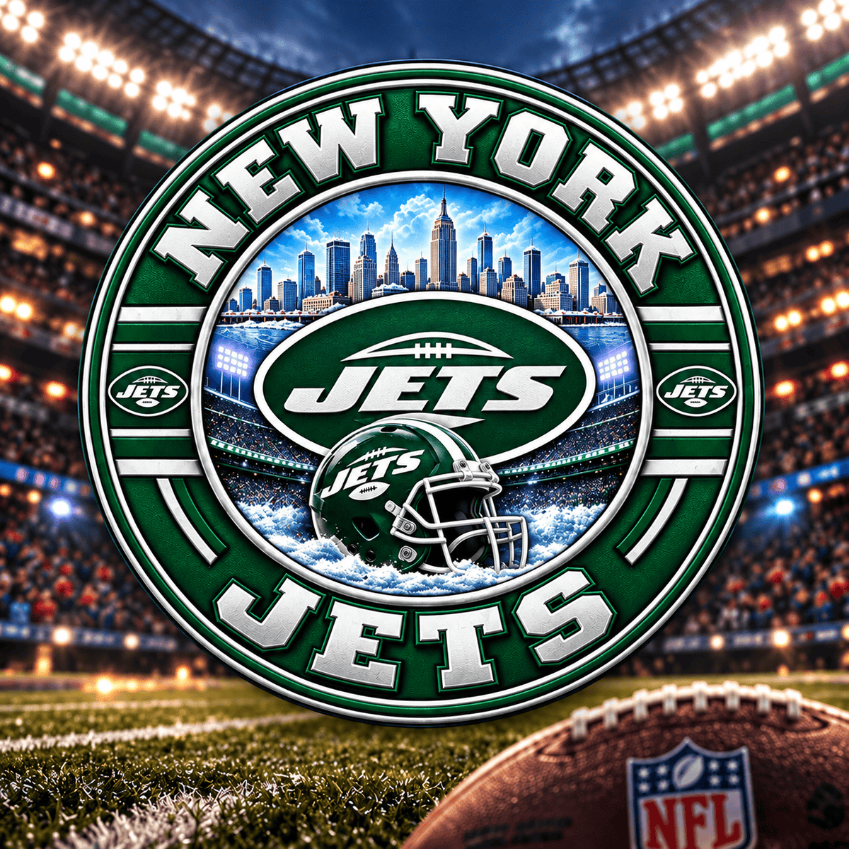 New York Jets NFL Football Team Collectible Coin