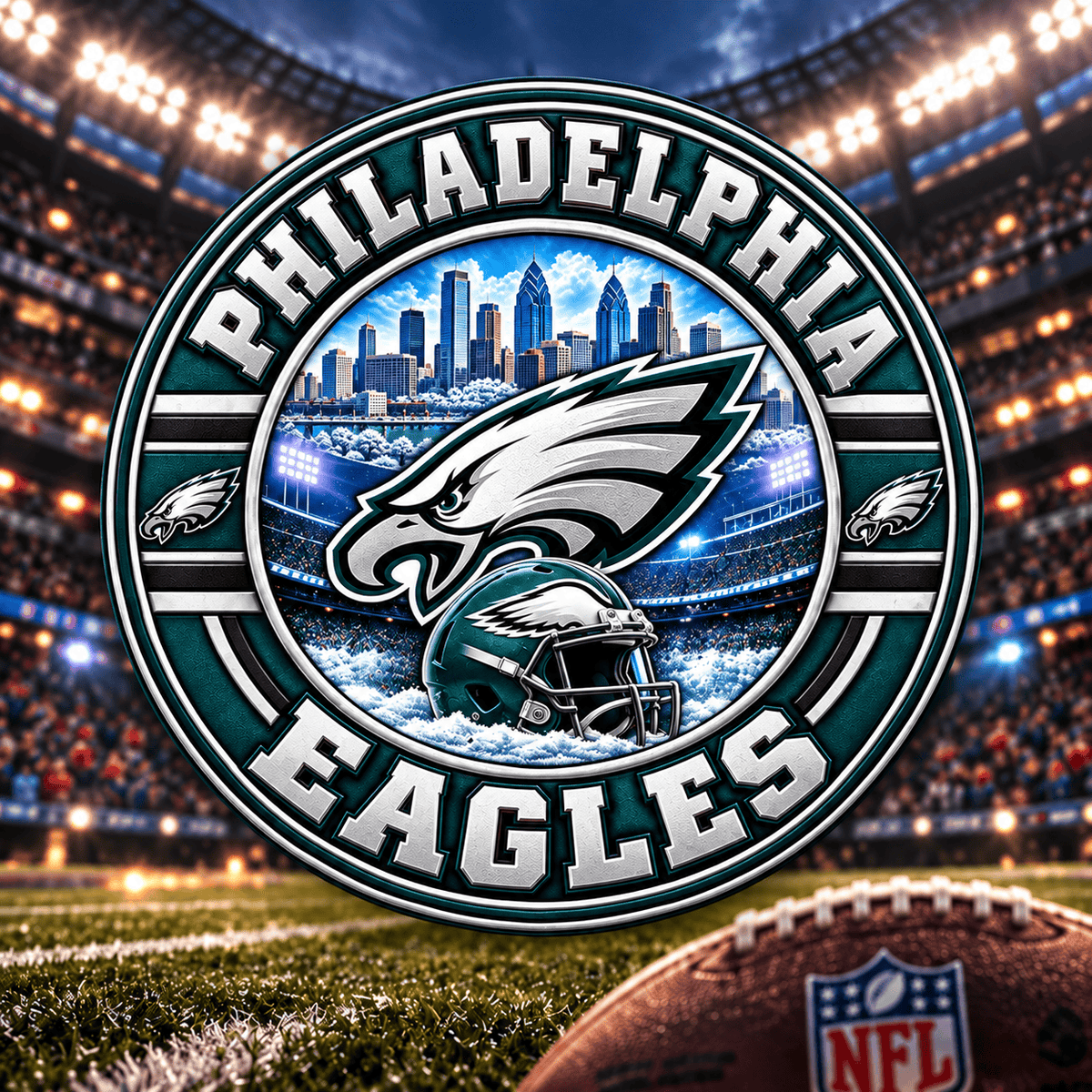 Philadelphia Eagles NFL Football Team Collectible Coin