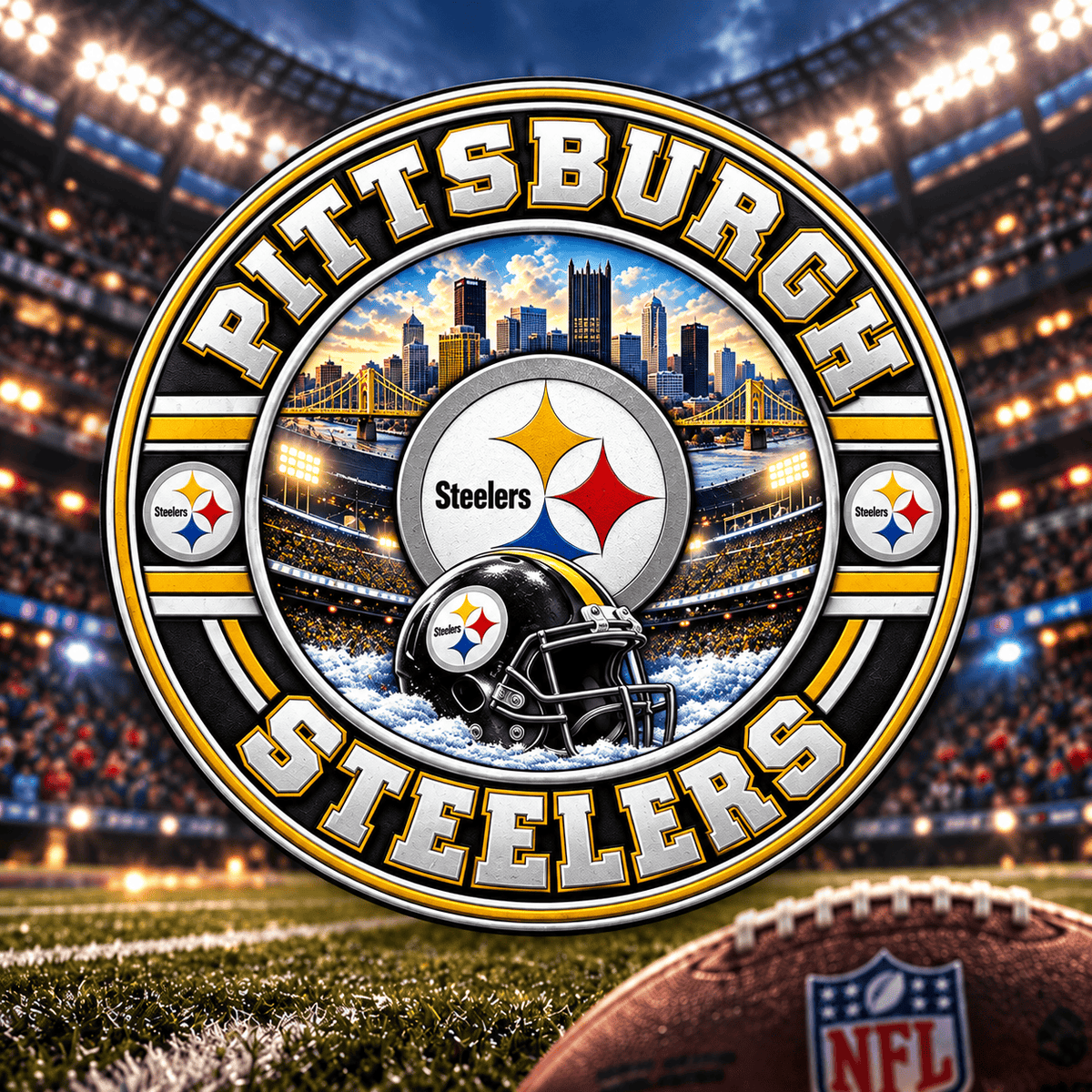 Pittsburgh Steelers NFL Football Team Collectible Coin