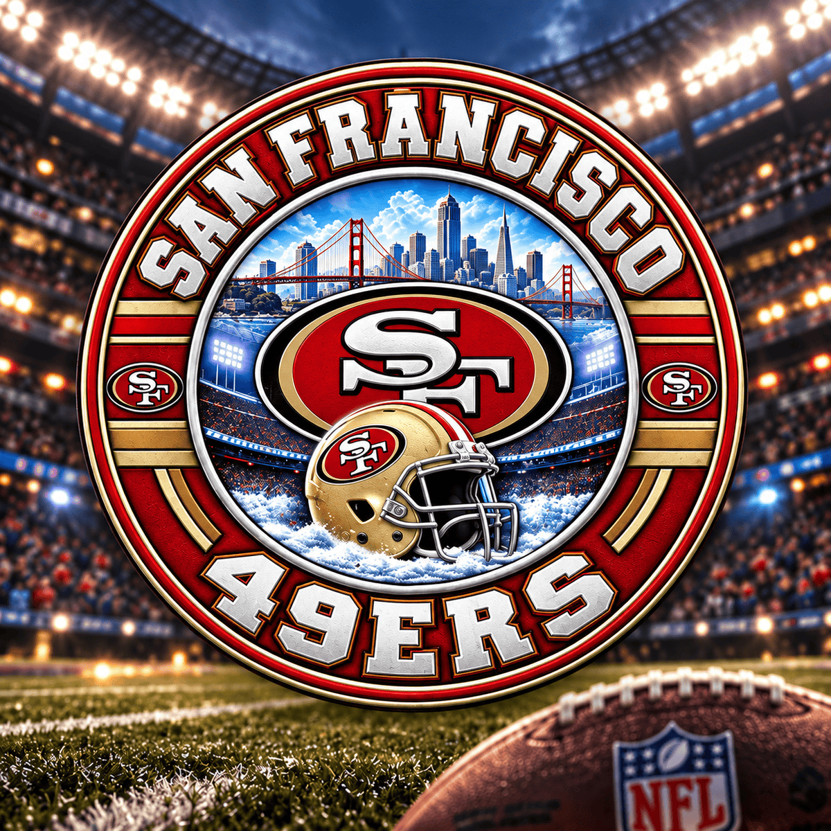 San Francisco 49ers NFL Football Team Collectible Coin