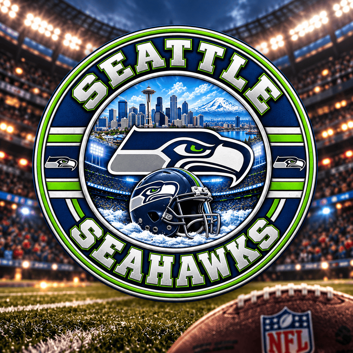 Seattle Seahawks NFL Football Team Collectible Coin