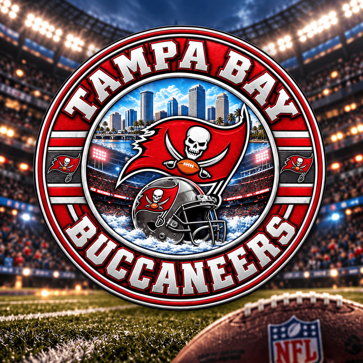 Tampa Bay Buccaneers NFL Football Team Collectible Coin
