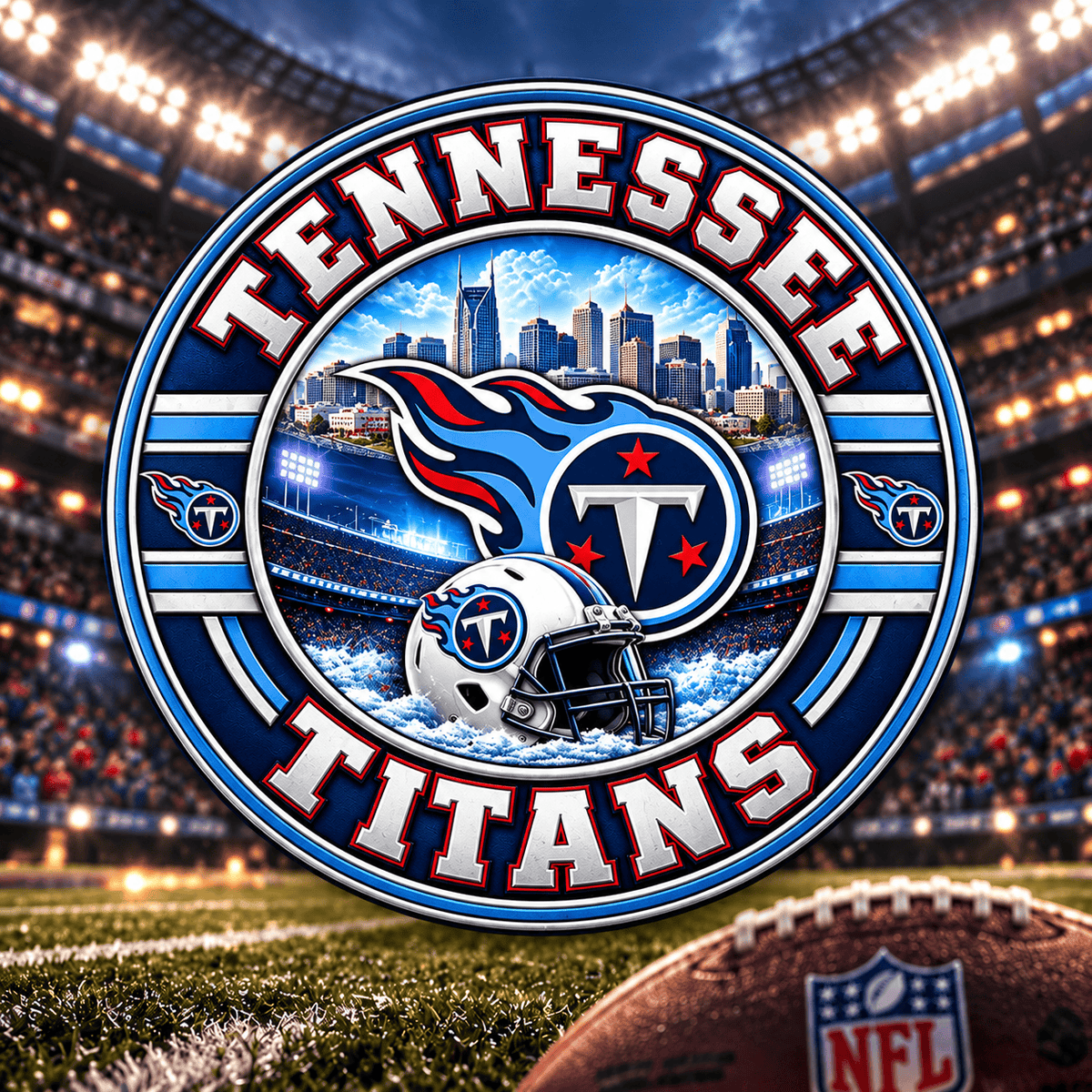 Tennessee Titans NFL Football Team Collectible Coin