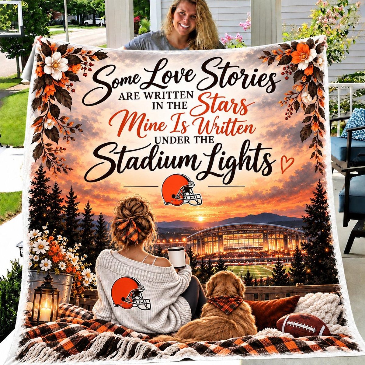 Cleveland Browns Blanket Gift For Fan