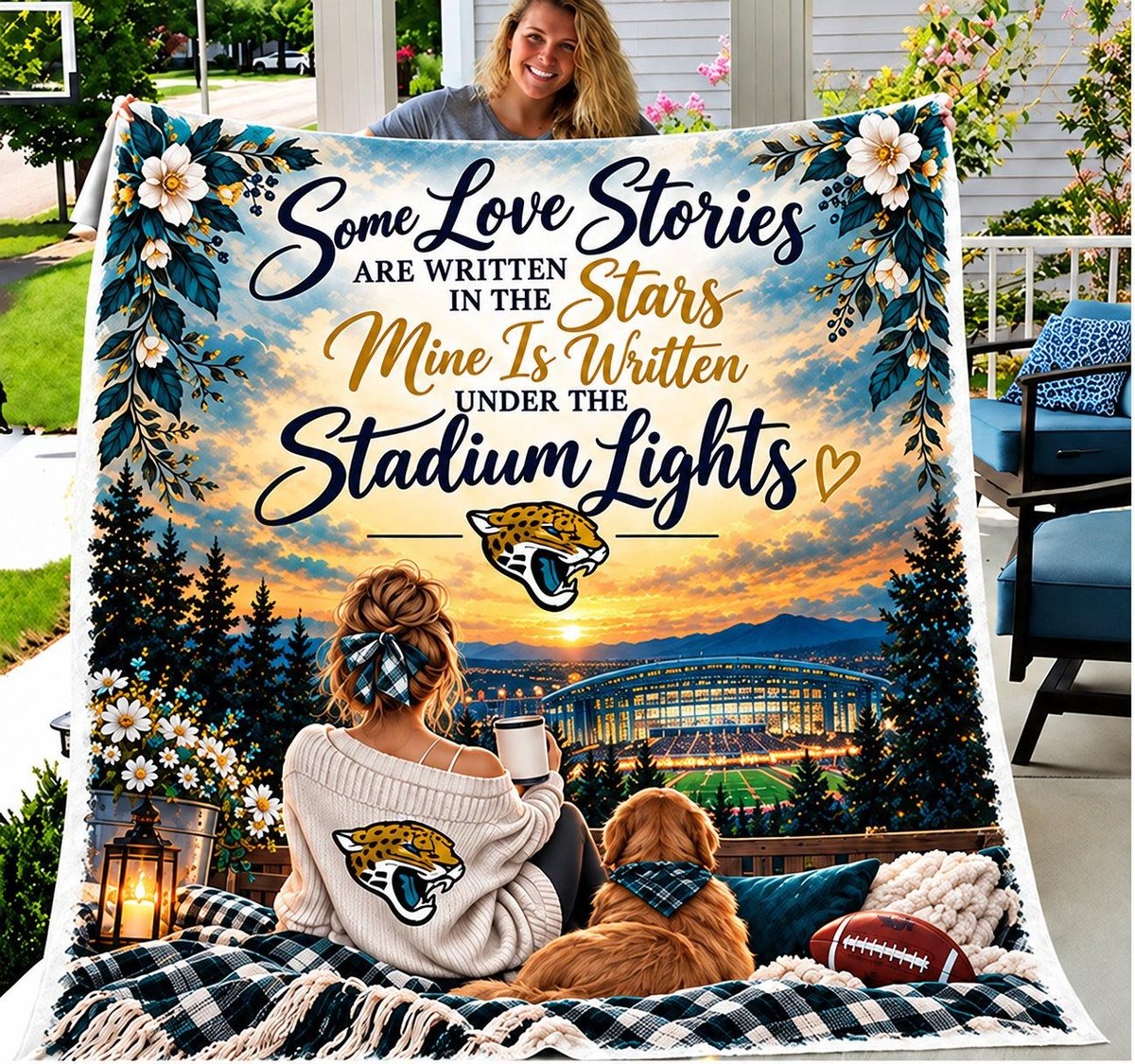 Jacksonville Jaguars Blanket Gift For Fan