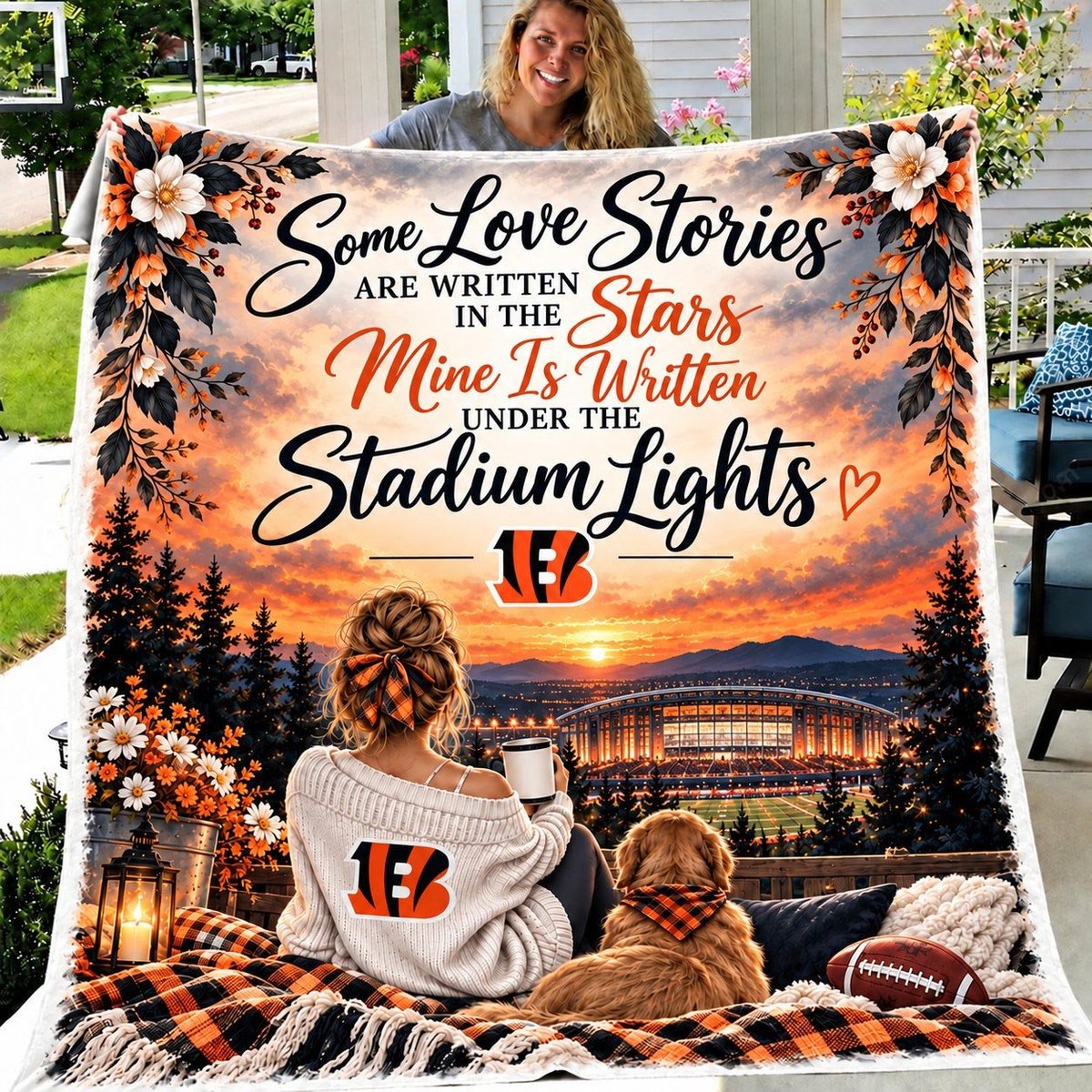 Cincinnati Bengals Blanket Gift For Fan