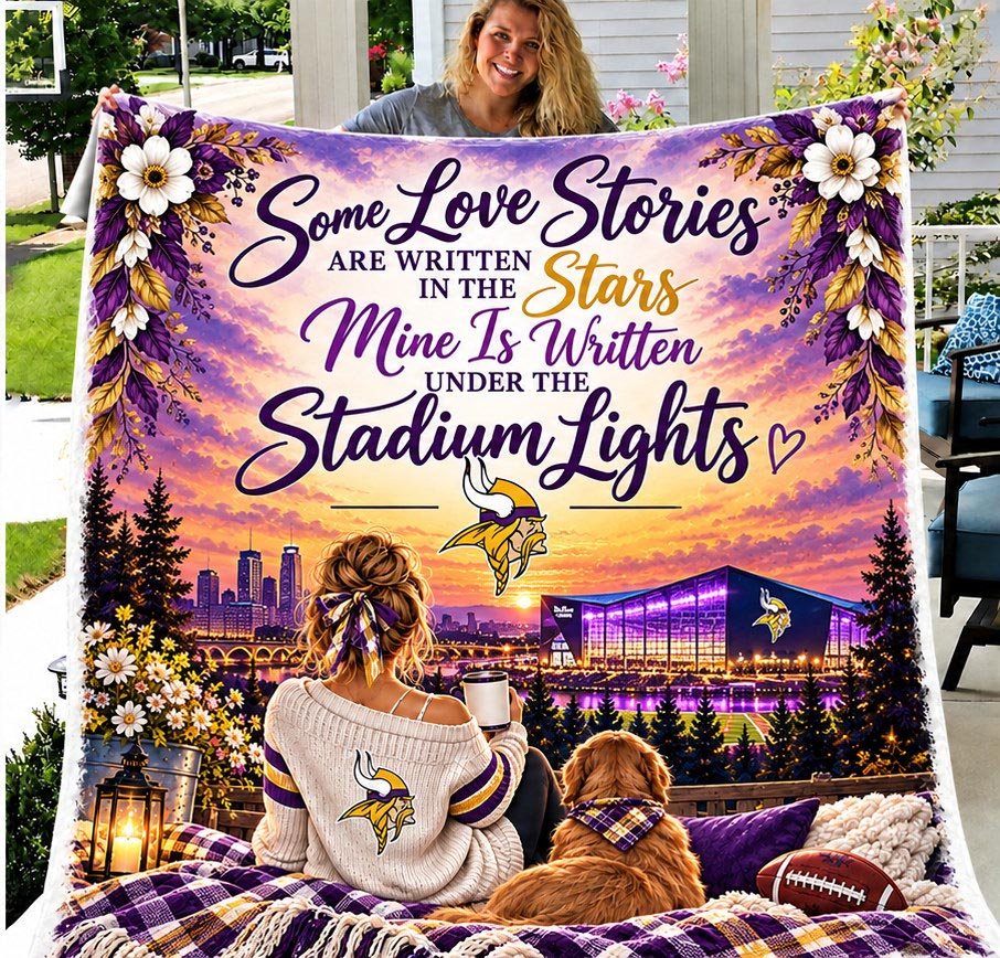 Minnesota Vikings Blanket Gift For Fan