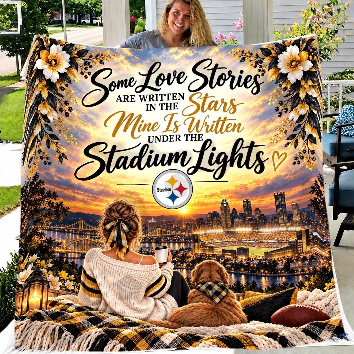 Pittsburgh Steelers Blanket Gift For Fan