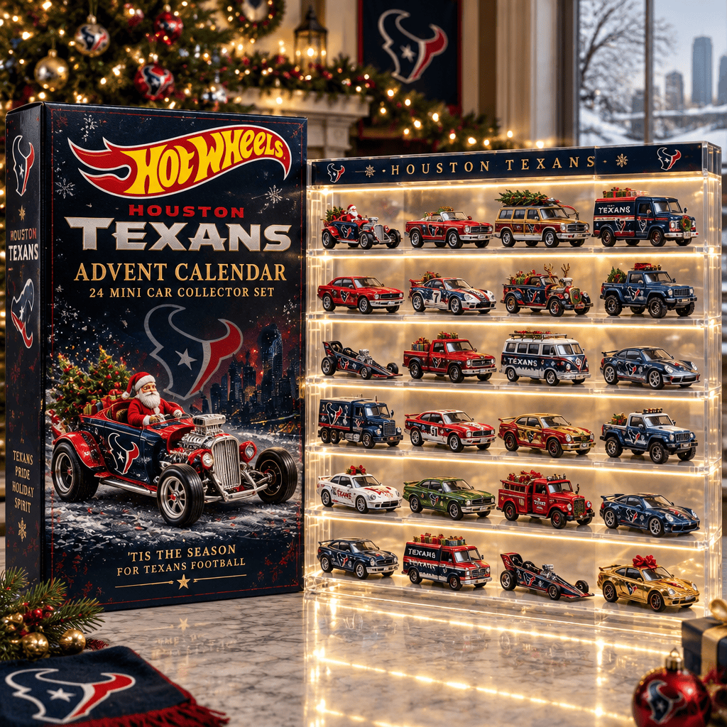 Houston Texans Premium Mini Car Advent Calendar