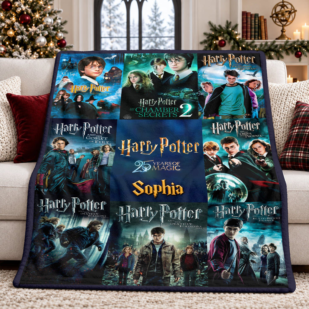 25 Years Of Fantasy Series - Personalized Blanket