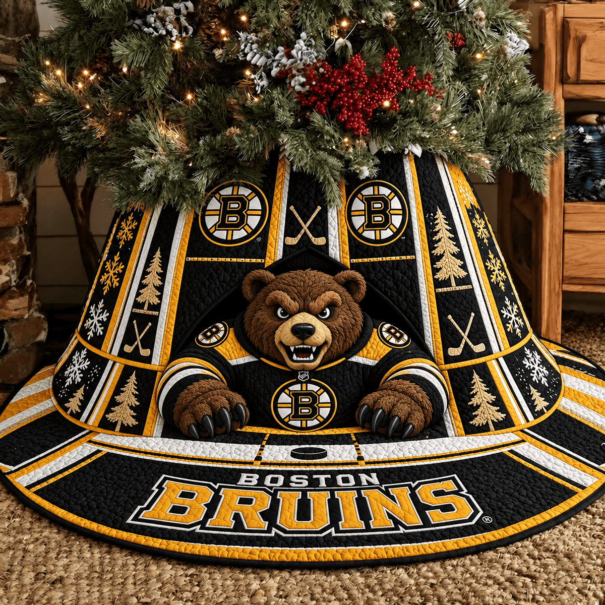 BB x NHL Premium Tree Skirt
