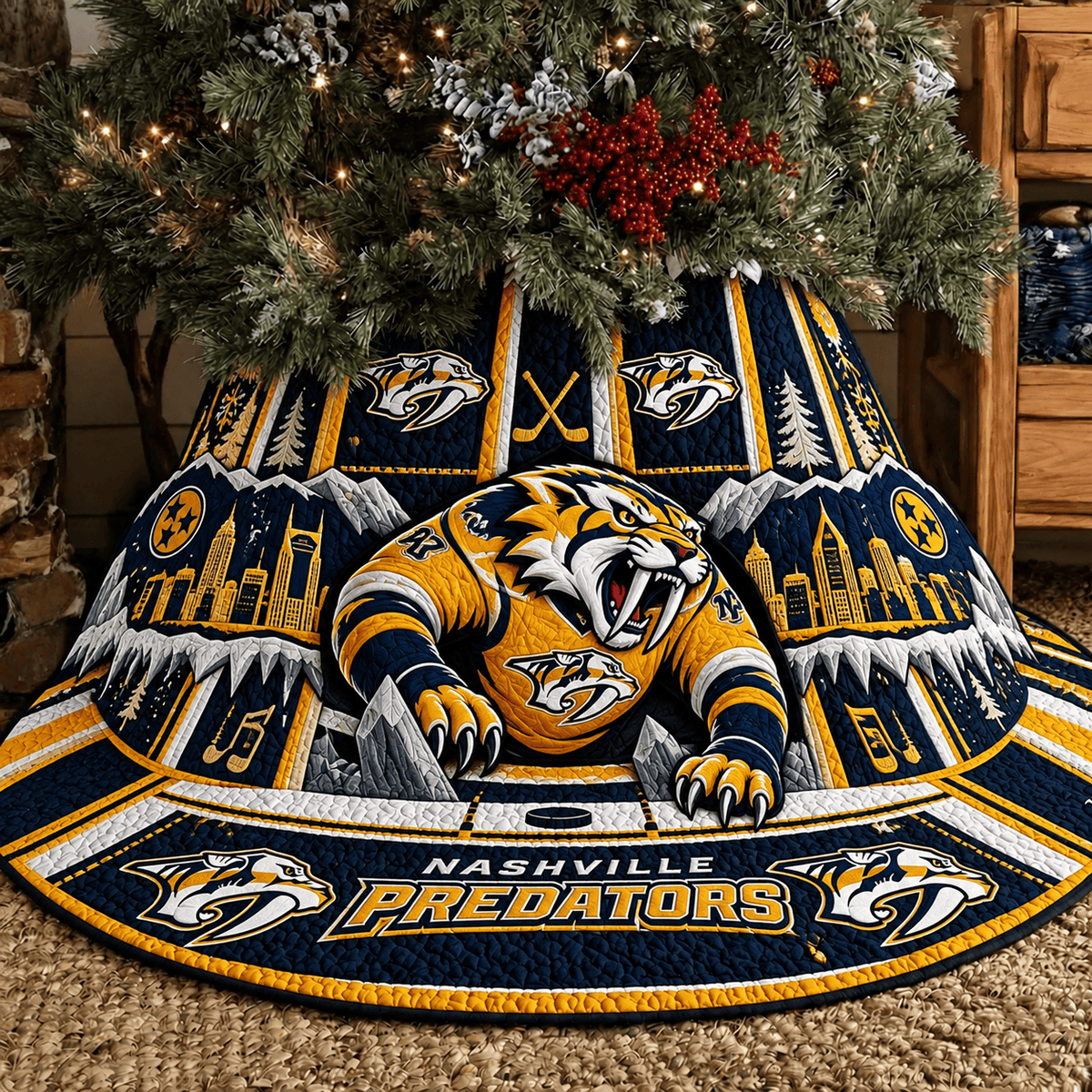 NP x NHL Premium Tree Skirt