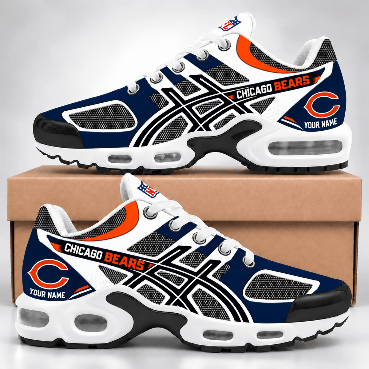 Chicago Bears NFL Personalized Team Air Max Plus Shoes
