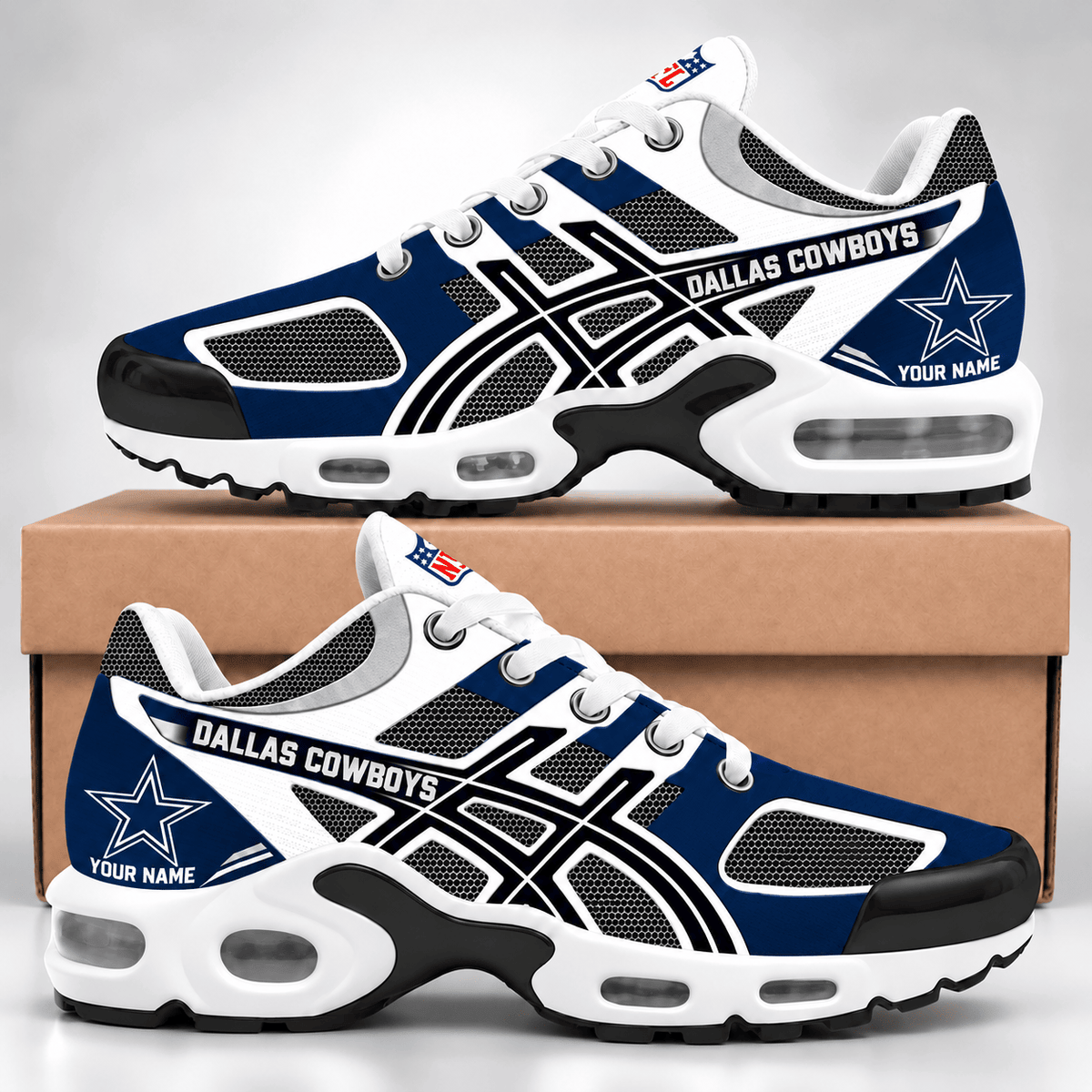 Dallas Cowboys NFL Personalized Team Air Max Plus Shoes