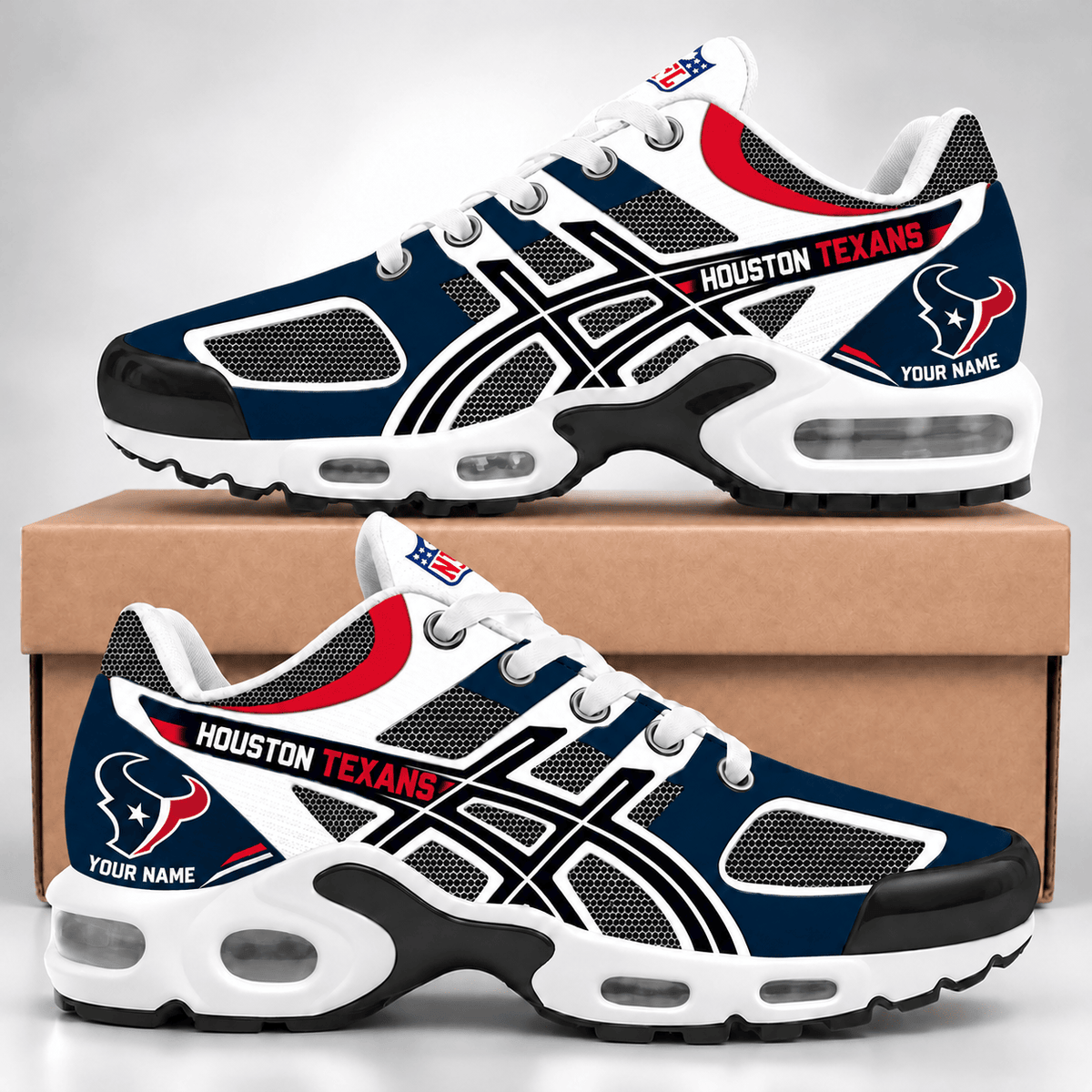 Houston Texans NFL Personalized Team Air Max Plus Shoes