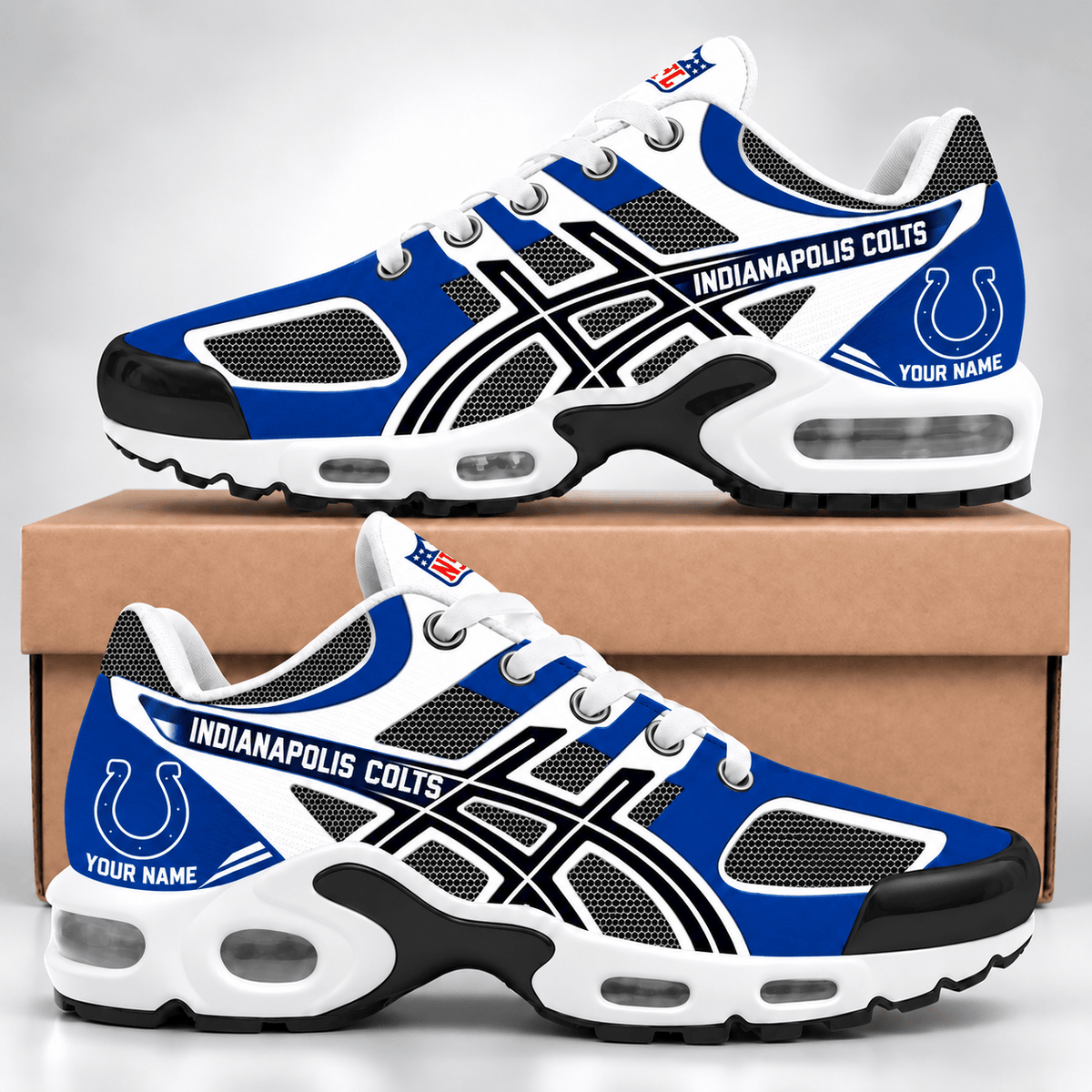 Indianapolis Colts NFL Personalized Team Air Max Plus Shoes