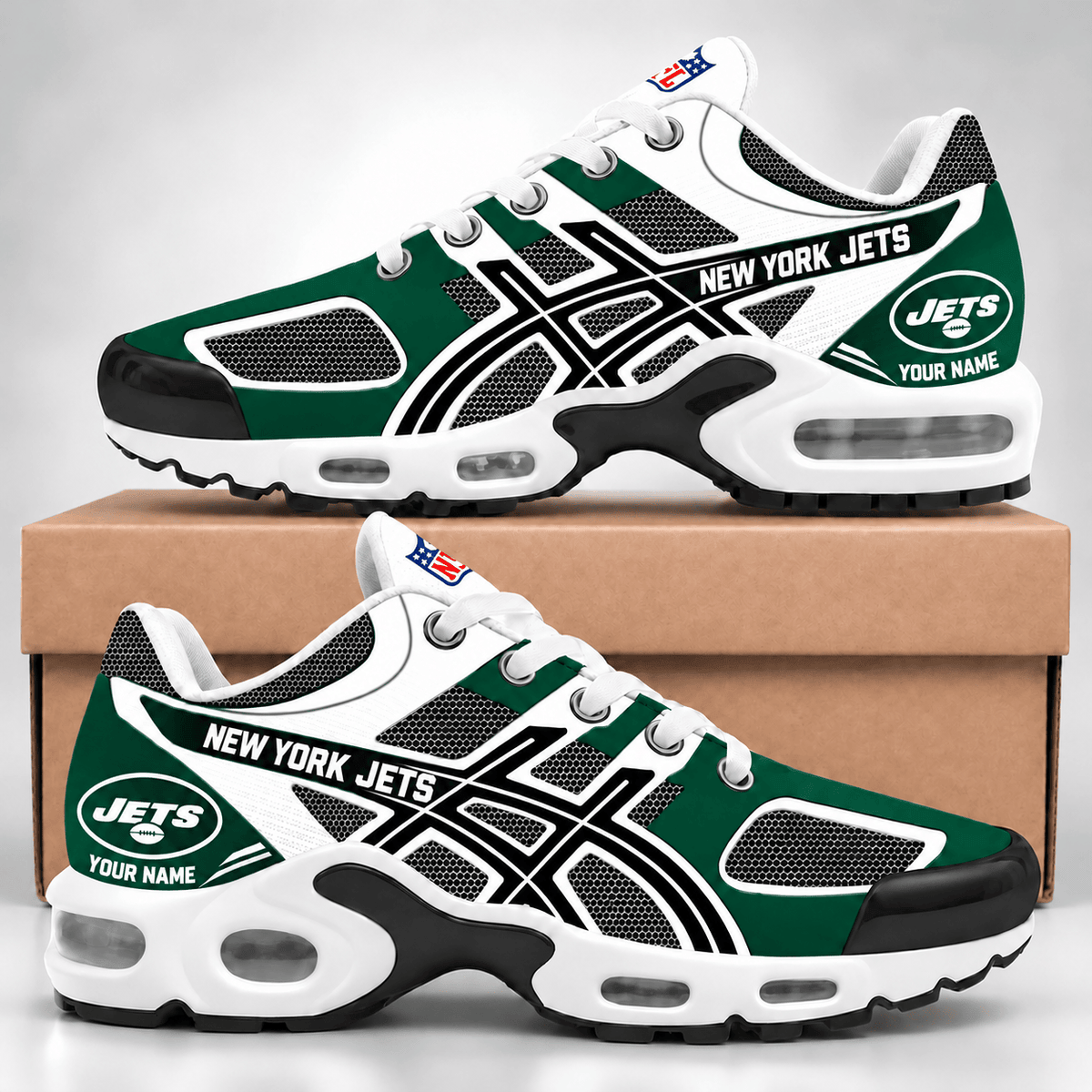 New York Jets NFL Personalized Team Air Max Plus Shoes
