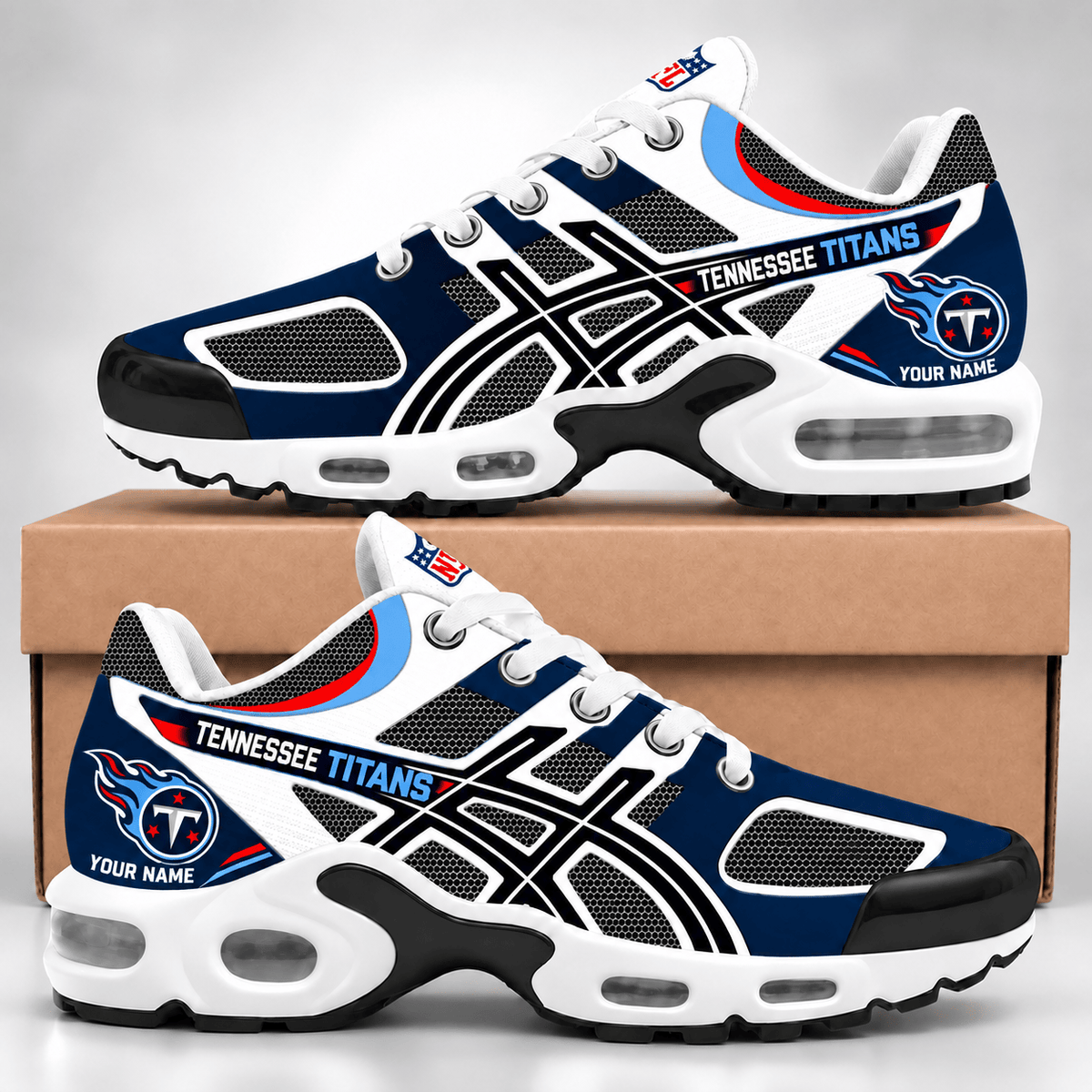 Tennessee Titans NFL Personalized Team Air Max Plus Shoes