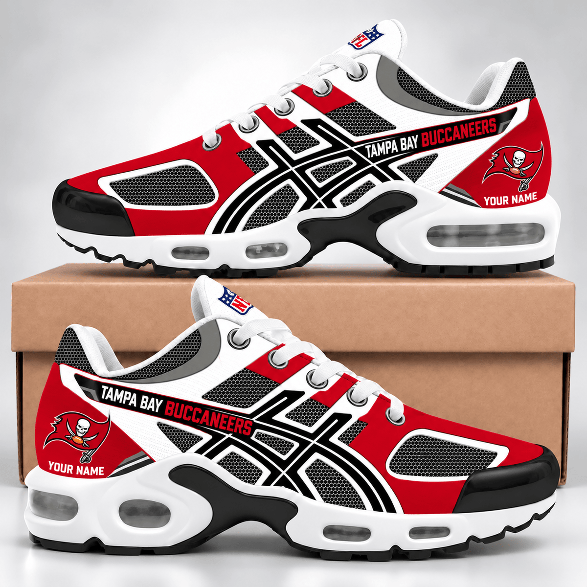 Tampa Bay Buccaneers NFL Personalized Team Air Max Plus Shoes