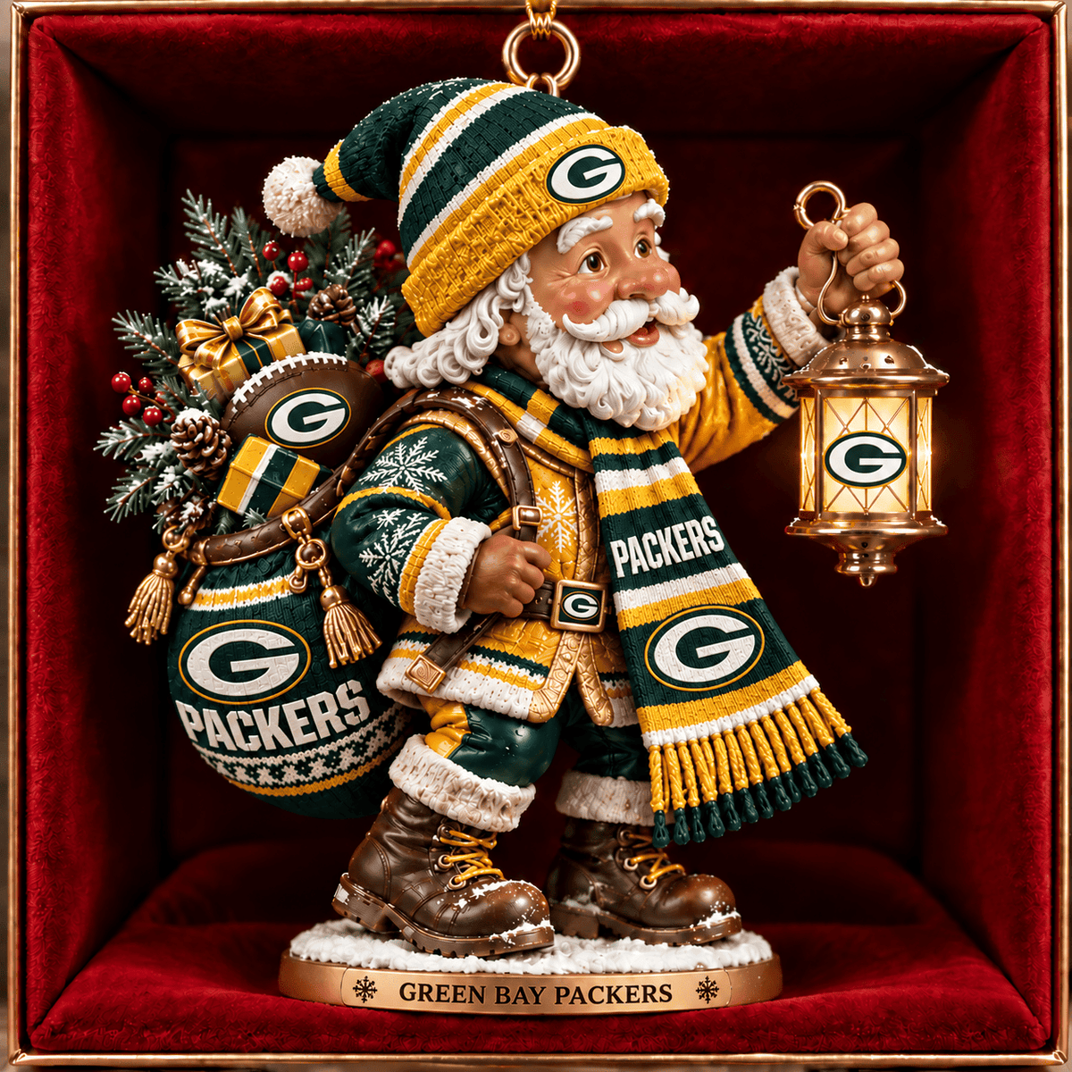 GBP x NFL Santa Claus Ornament Chrismas For Fan
