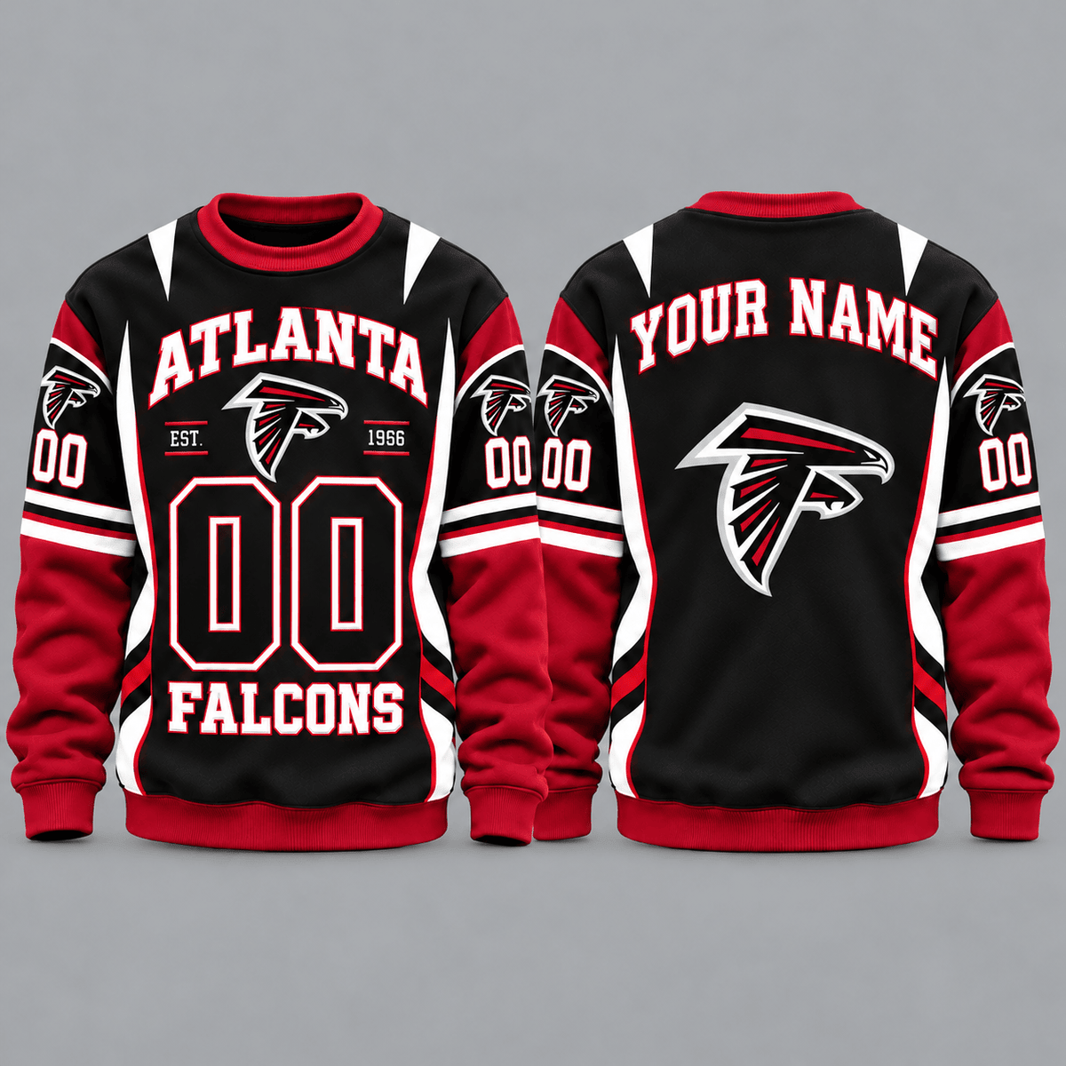 Atlanta Falcons NFL Personalized Team Sweatshirt