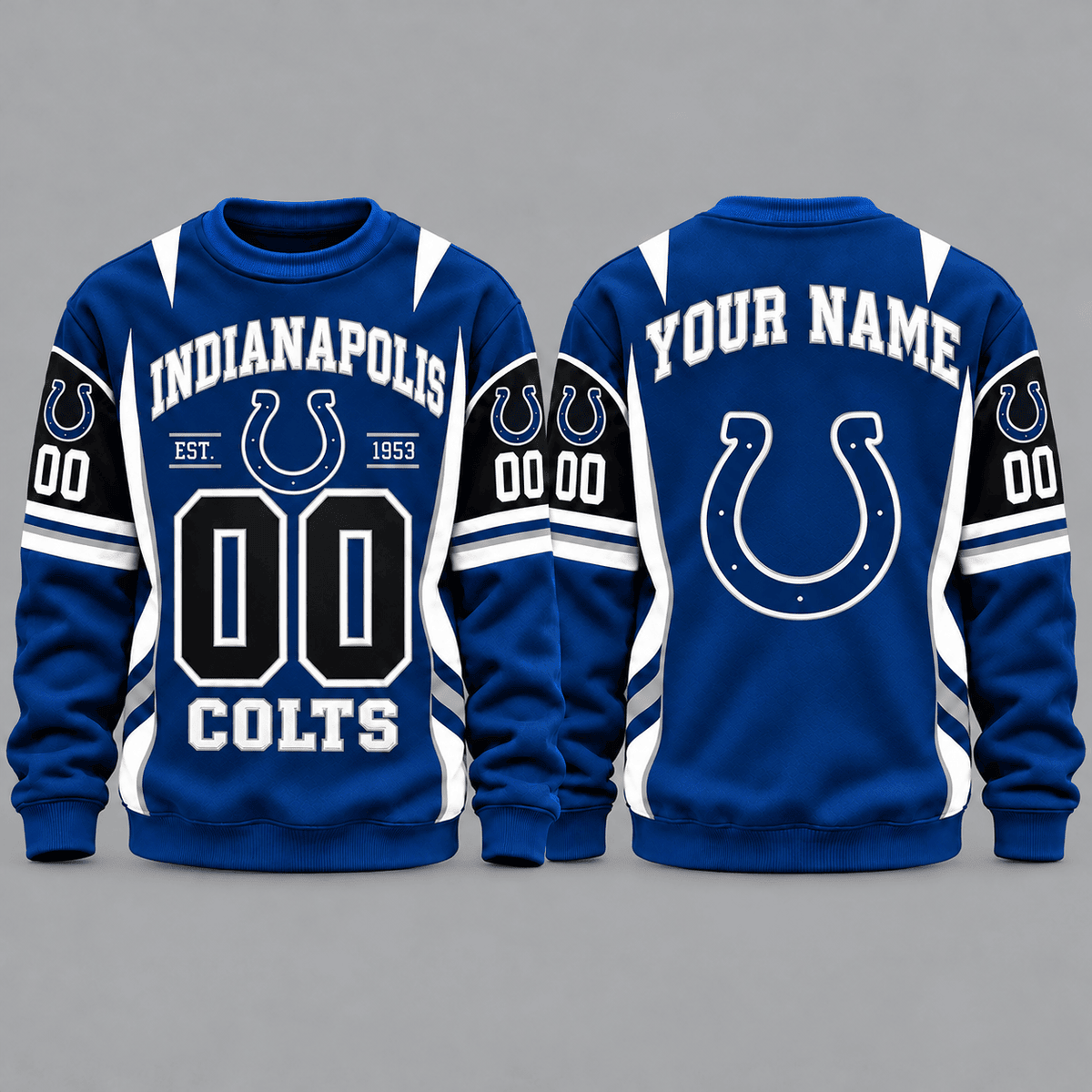 Indianapolis Colts NFL Personalized Team Sweatshirt