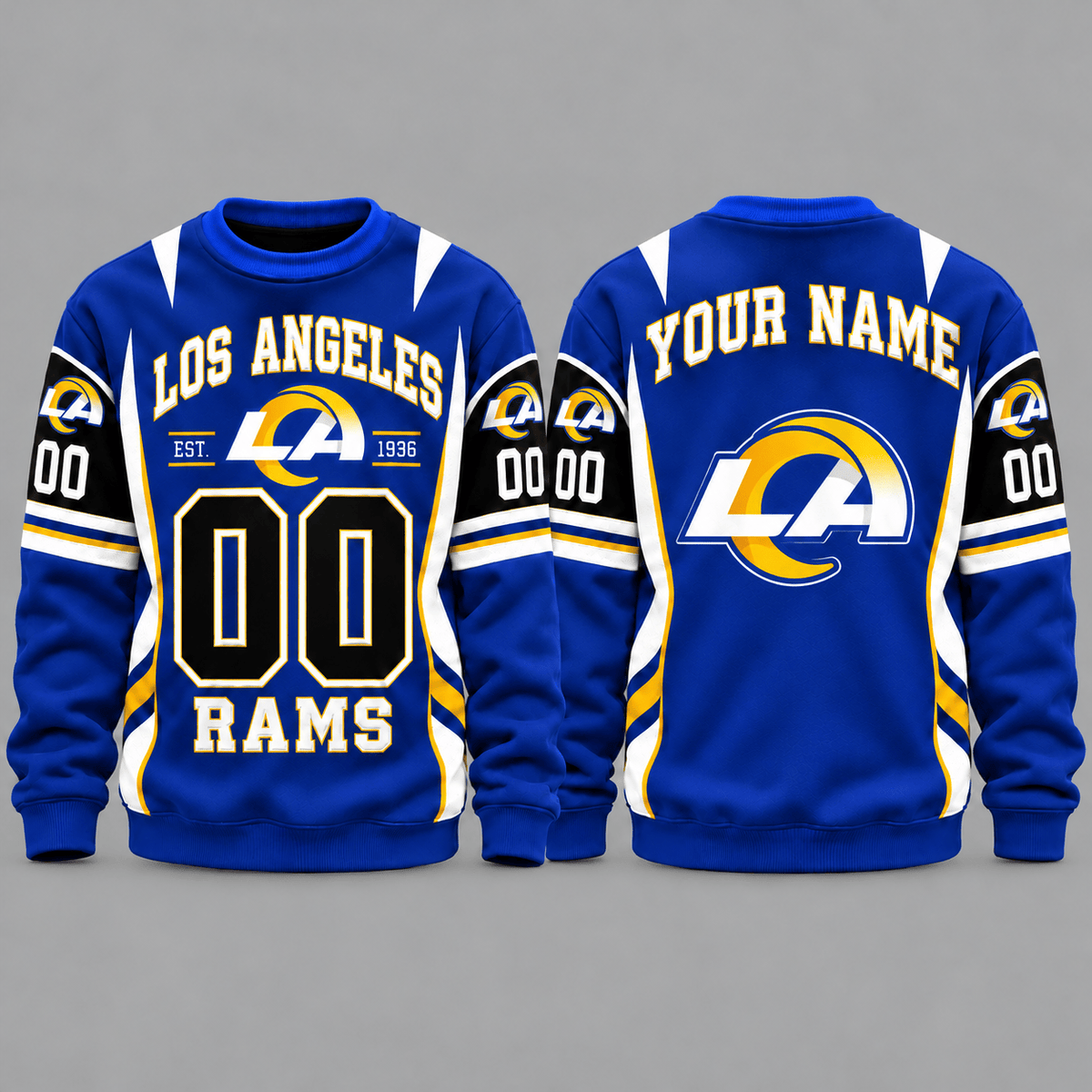 Los Angeles Rams NFL Personalized Team Sweatshirt