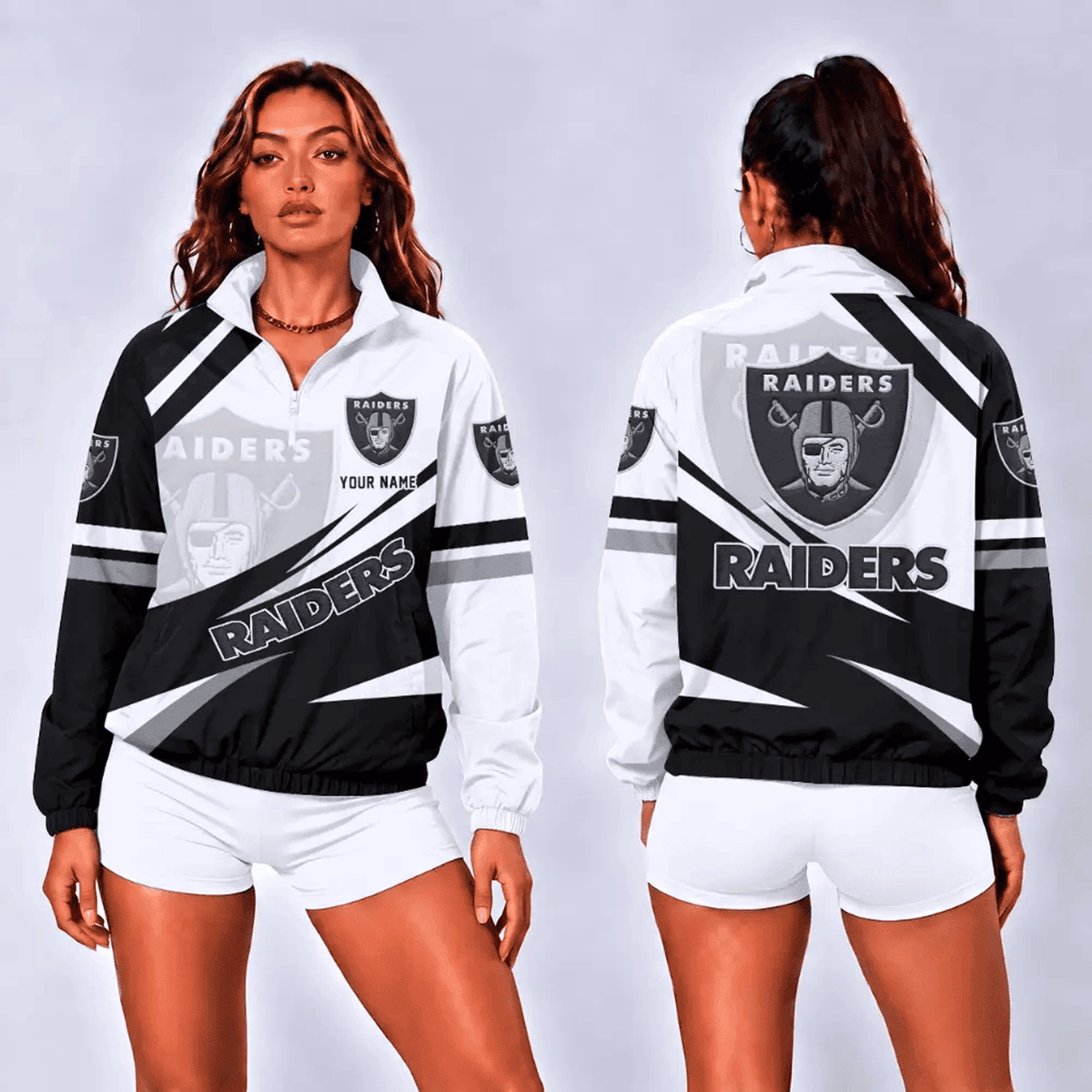 LVR x NFL Retro Colorblock Quarter Zip Jacket