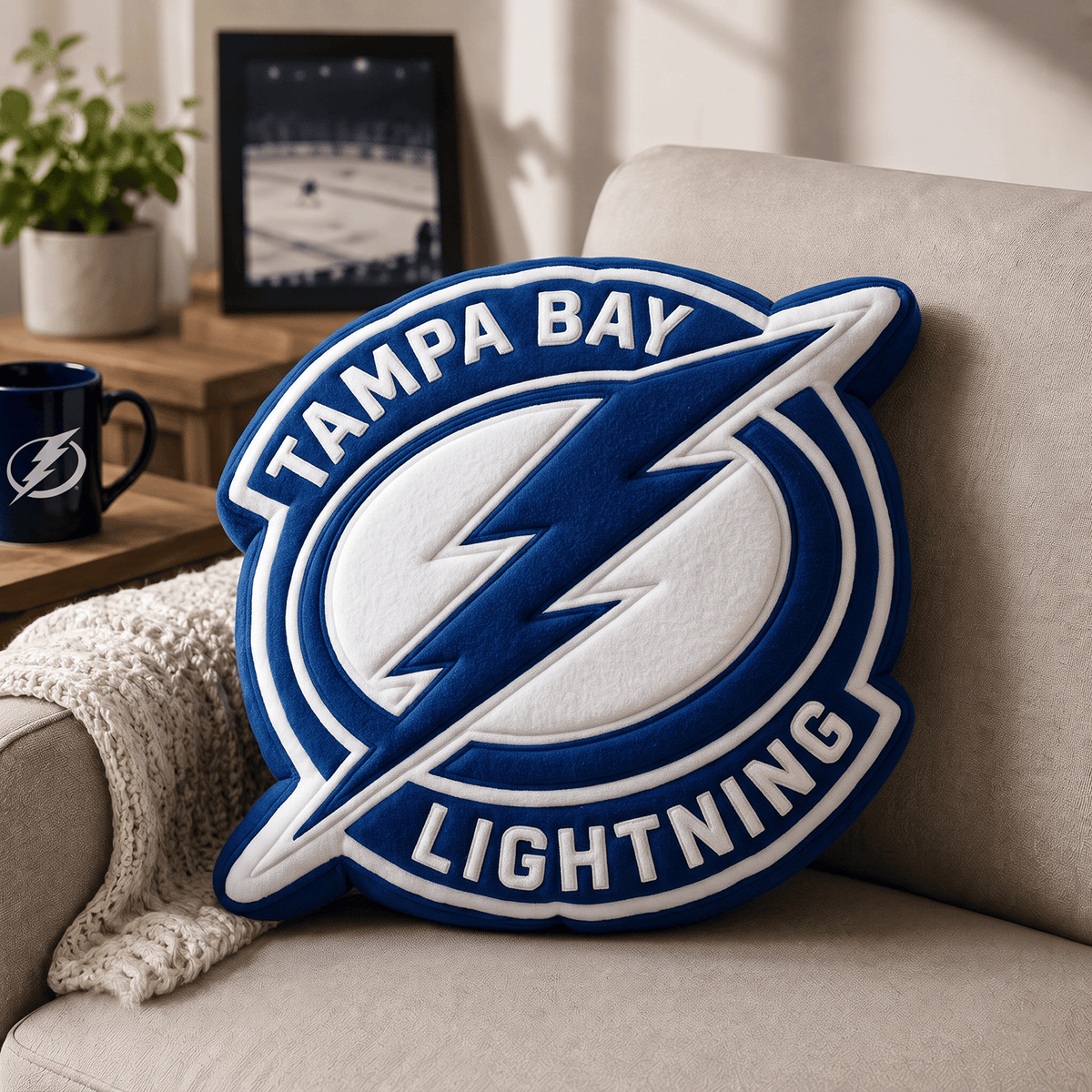 TBL x NHL Premium Custom Shape Pillow