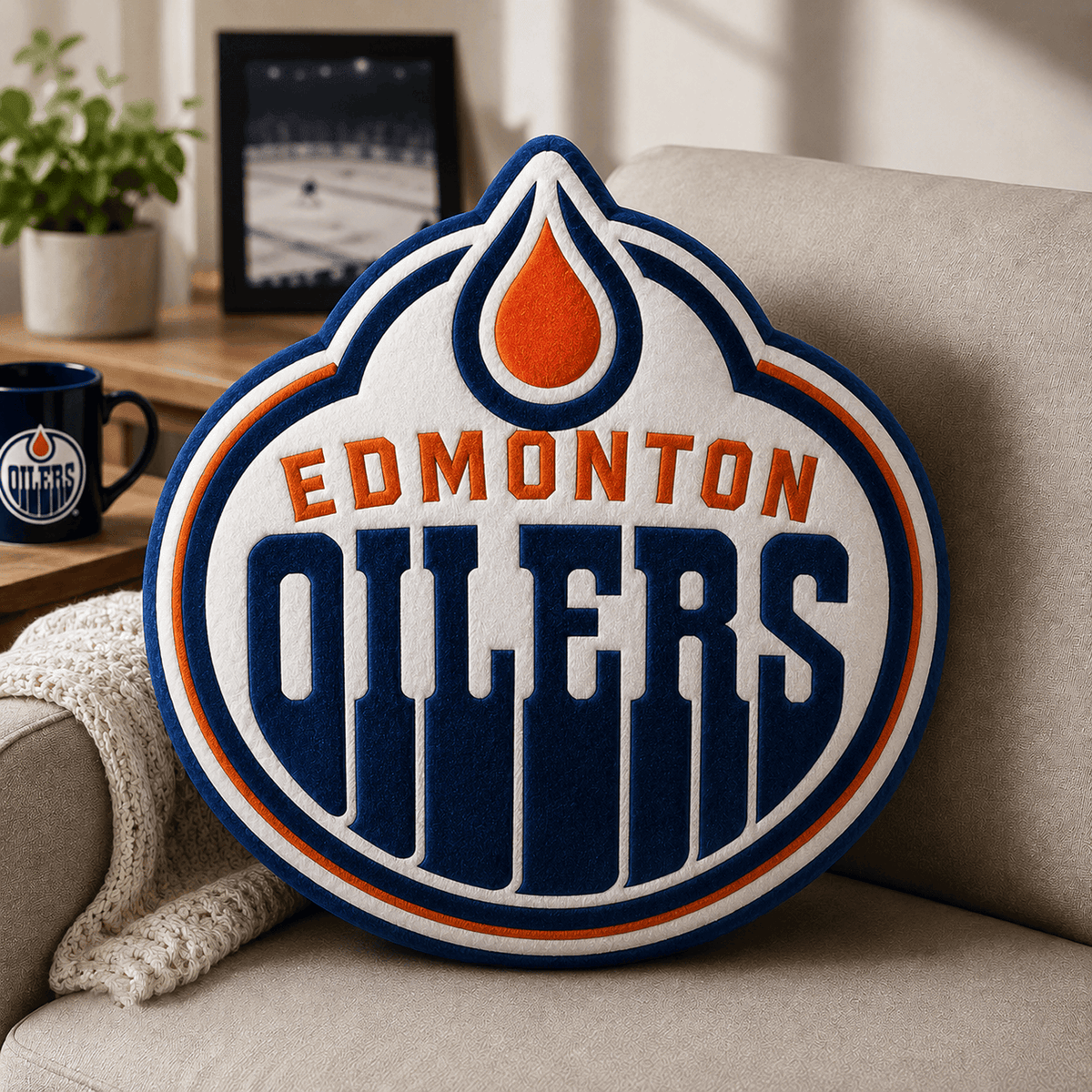 EDM x NHL Premium Custom Shape Pillow