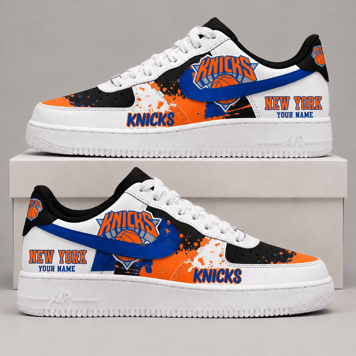 New York Knicks ⭐ NBA Personalized Air Low Top Shoes