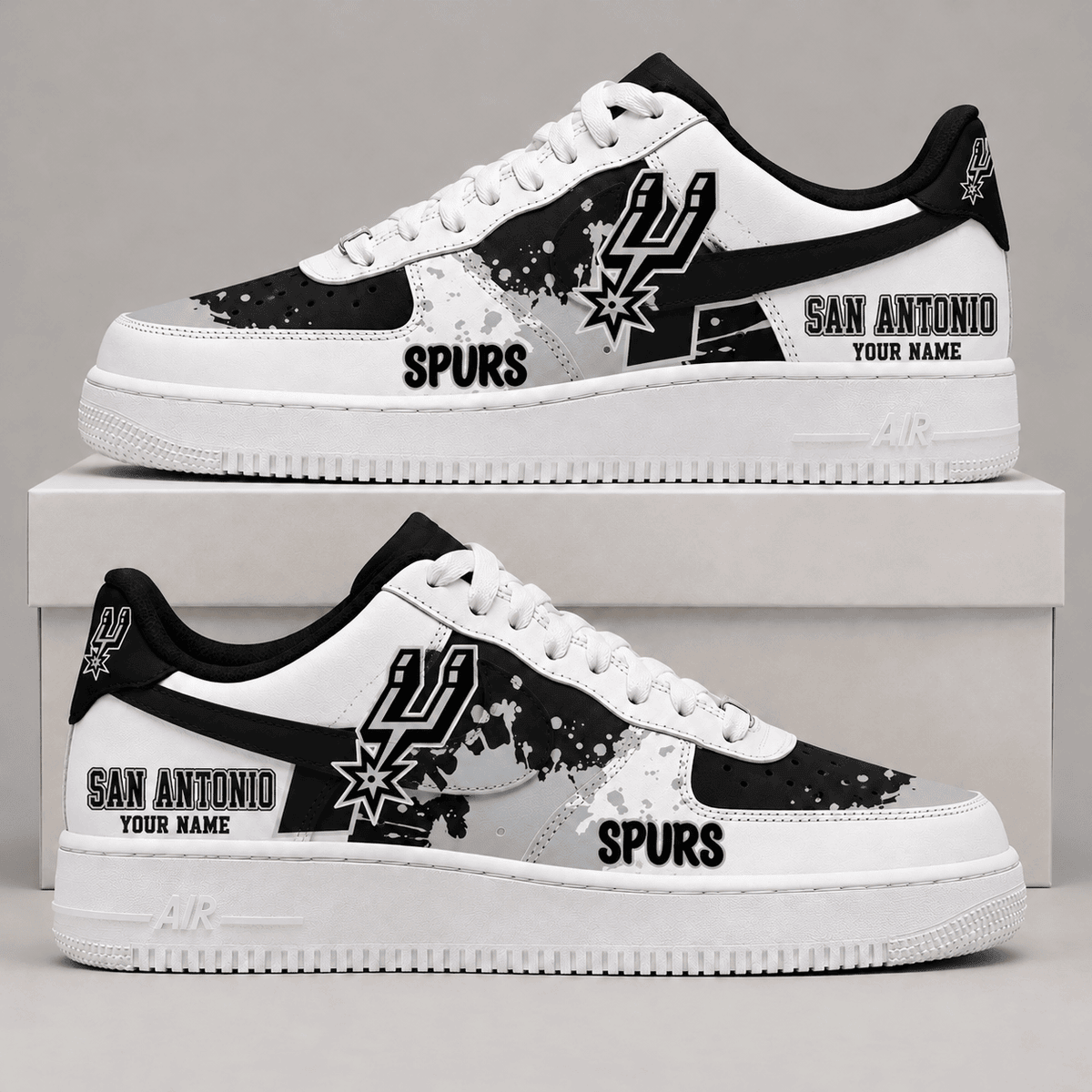 San Antonio Spurs ⭐ NBA Personalized Air Low Top Shoes