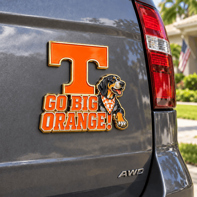 Tennessee Volunteers NCAA Team Slogan Acrylic Car Sticker