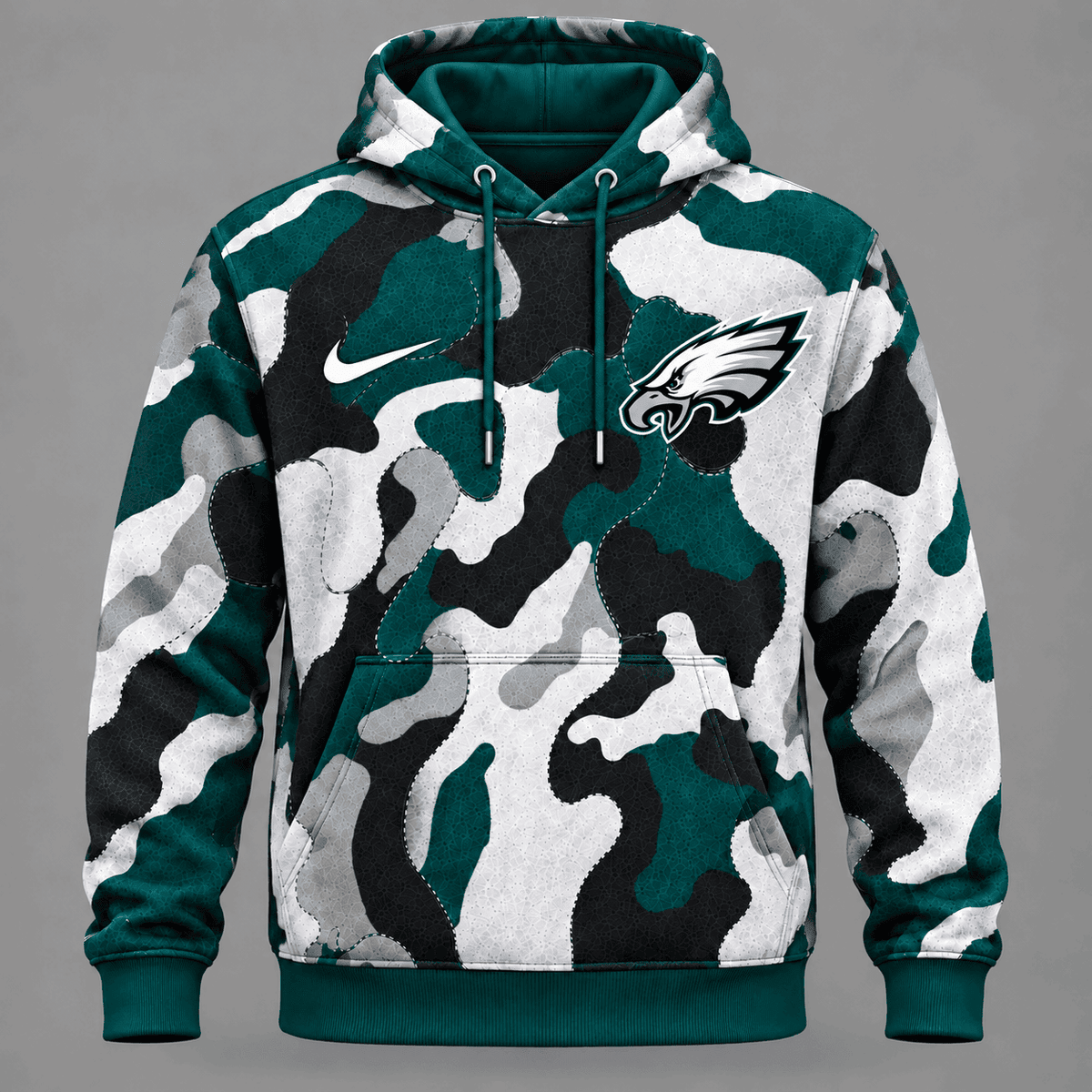 Philadelphia Eagles | Premium NFL Team Camo Performance Hoodie
